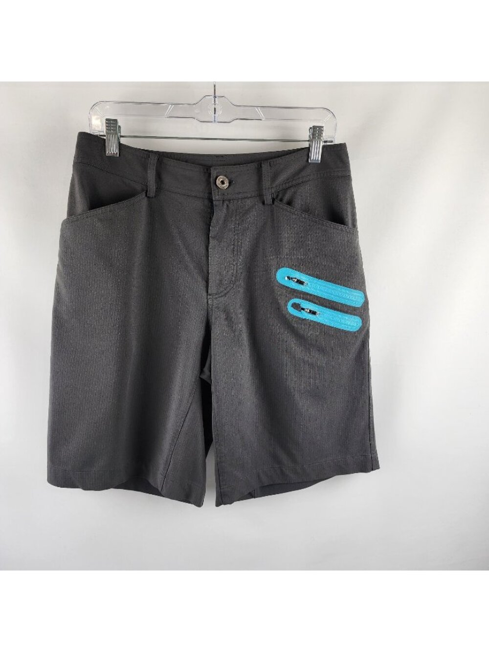 Lululemon Shorts Men No Tags 30x10 Gray Blue Commuter Performance Stretch Shorts
